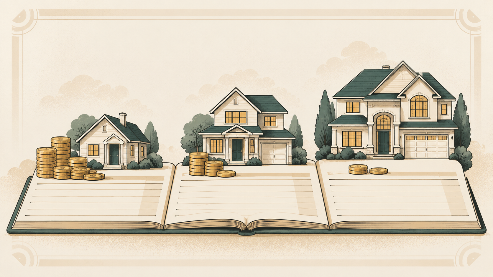 Comfortable, stretch and maximum home-buying budgets compared side by side