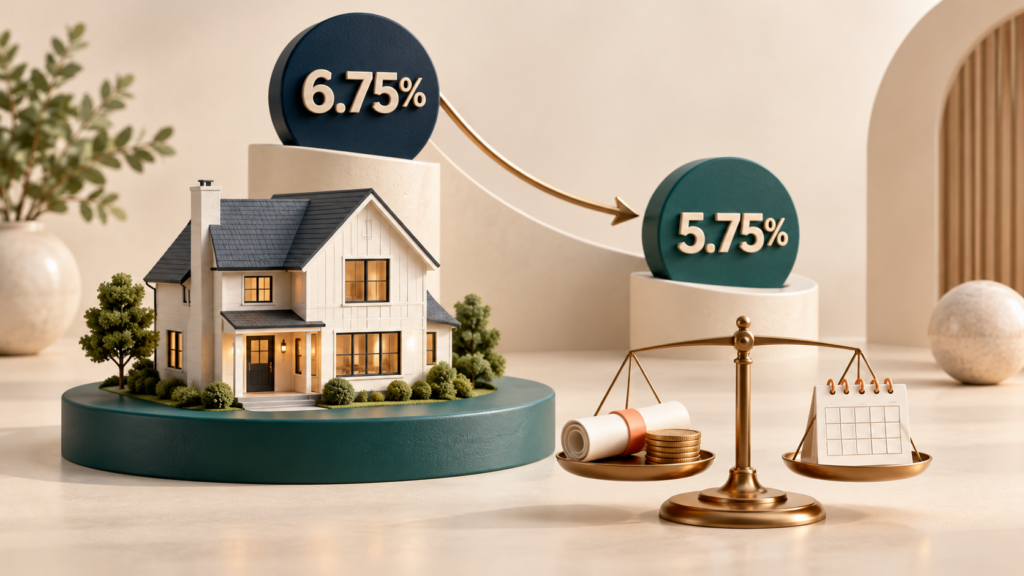 mortgage rates fall