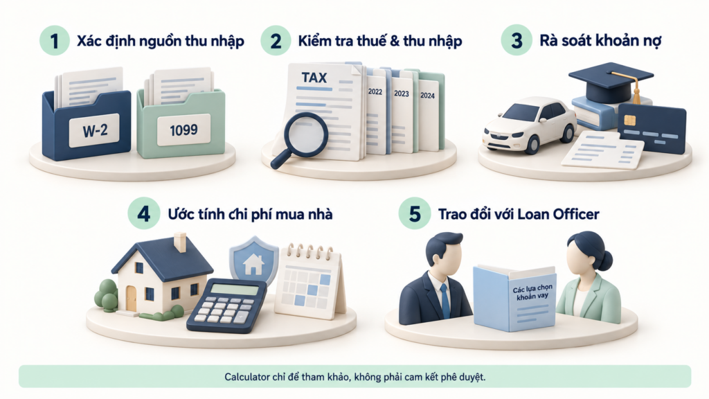 Cách chuẩn bị trước khi đăng ký mortgage