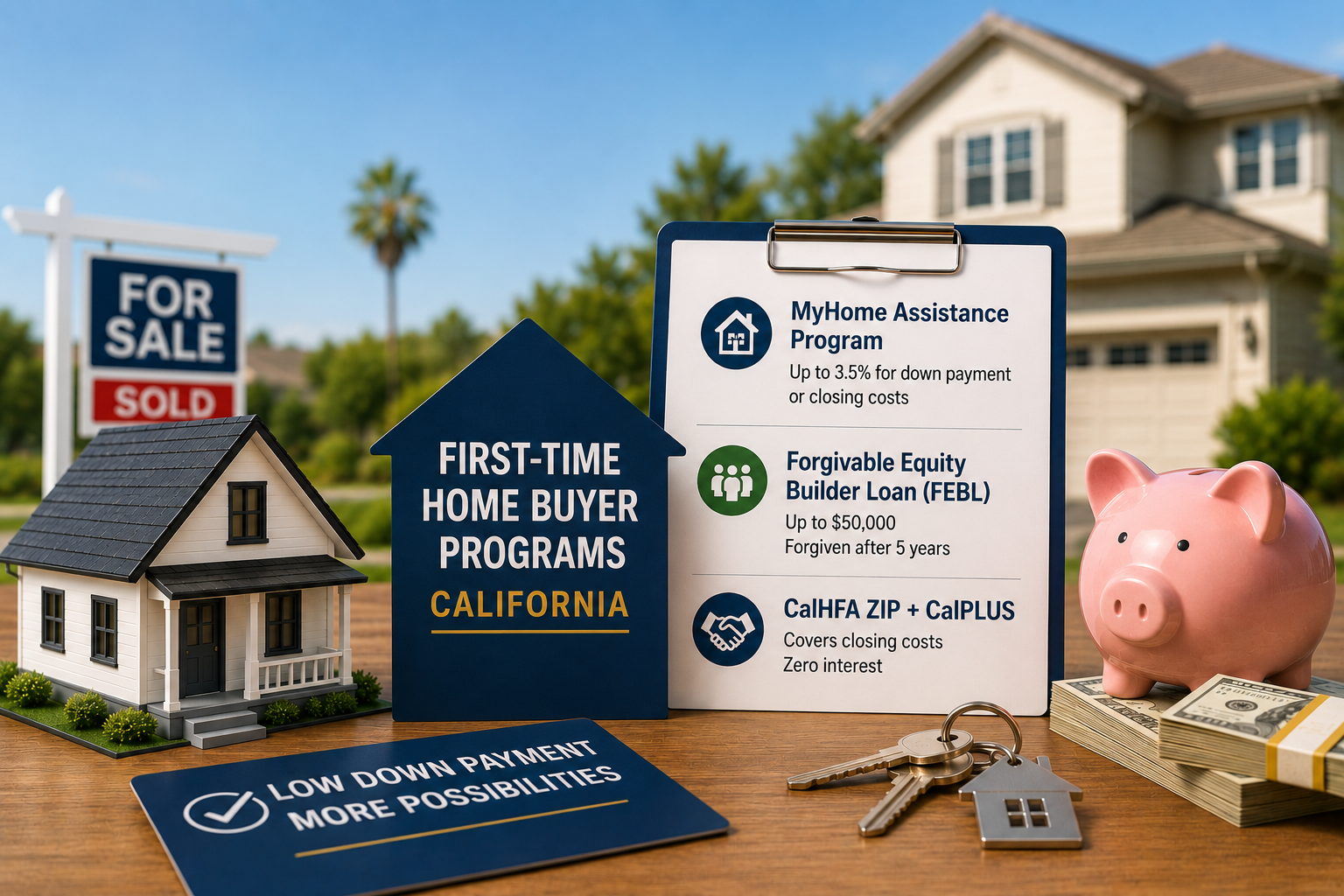 First-Time Home Buyer Programs in California: What Actually Exists and Who Qualifies