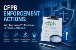 CFPB Enforcement Actions: Why Mortgage Professionals Pay Close Attention