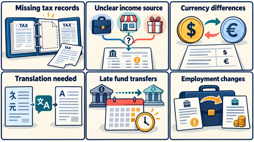 Common challenges when using foreign income