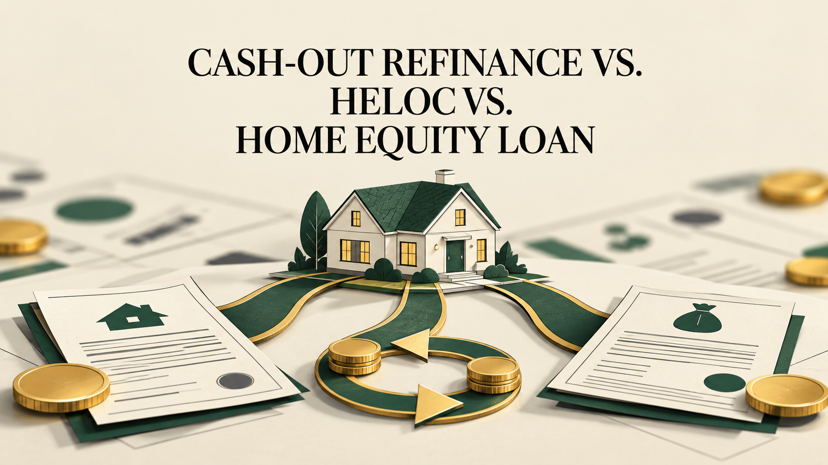 Cash-Out Refinance vs. HELOC vs. Home Equity Loan: Which Fits Your Goal?