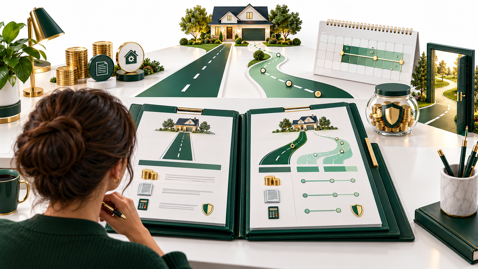 Adjustable-rate mortgage with an initial fixed period and scheduled future adjustments
