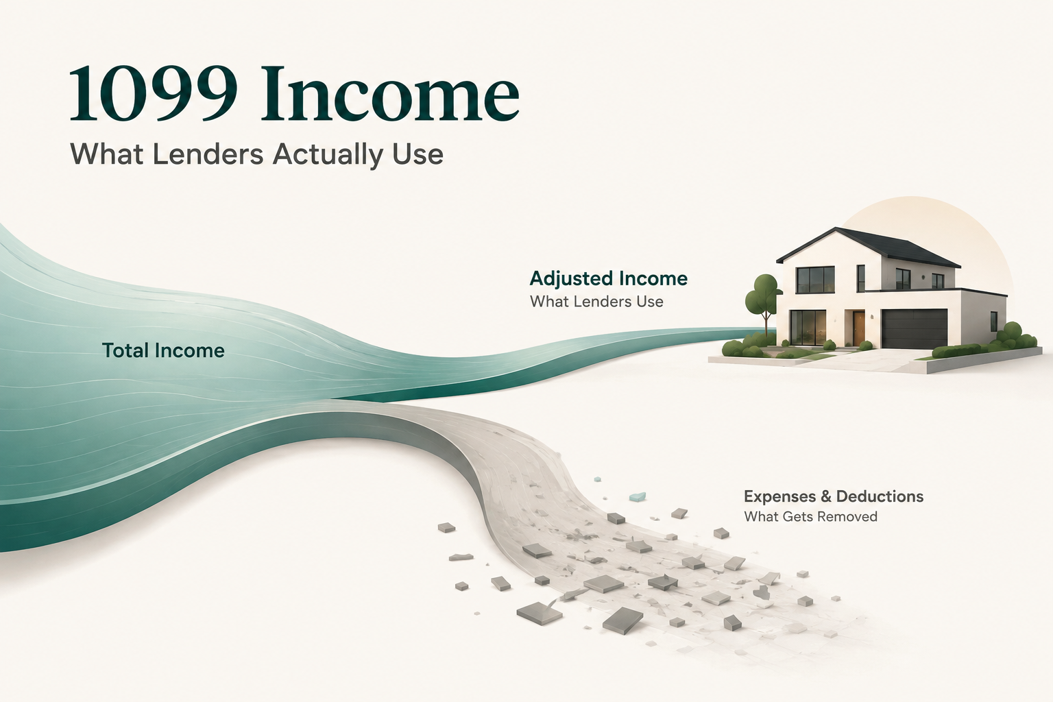 1099 income mortgage