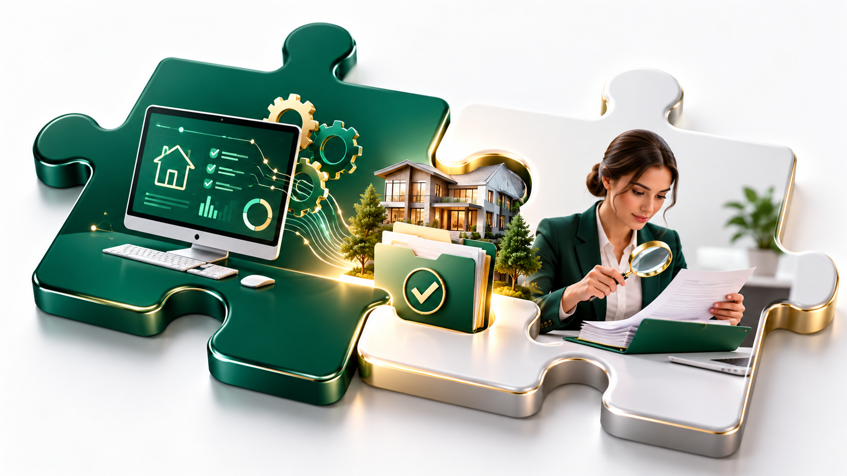 Automated underwriting system working with a human mortgage underwriter