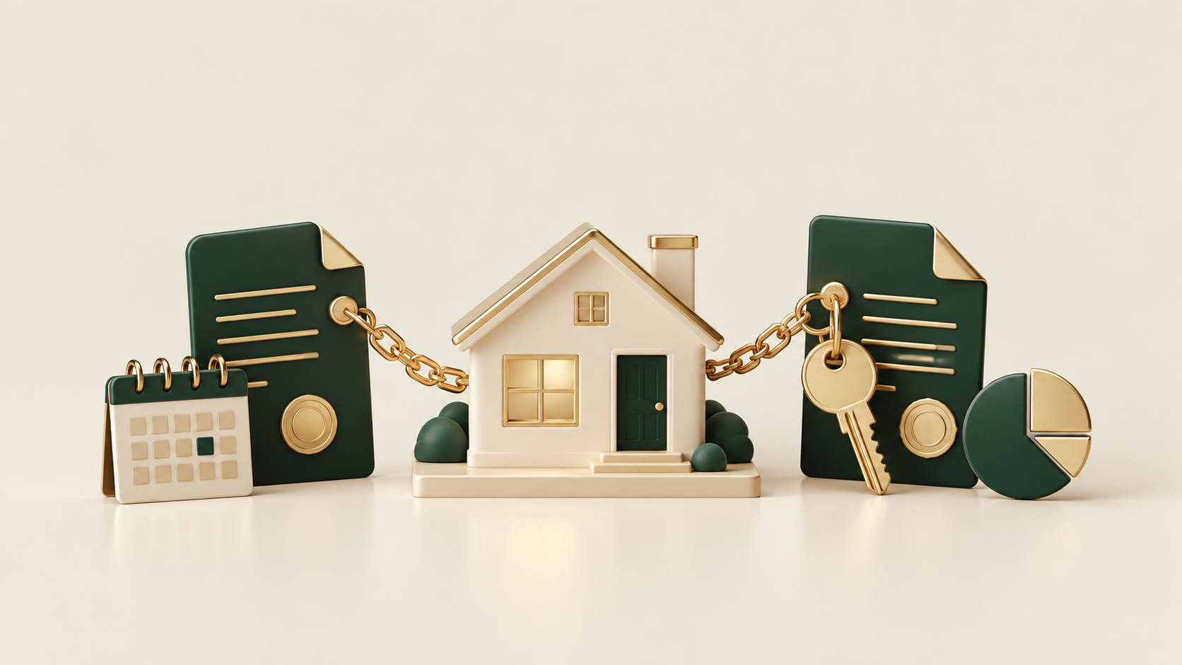 Mortgage note and property title showing the difference between loan responsibility and home ownership