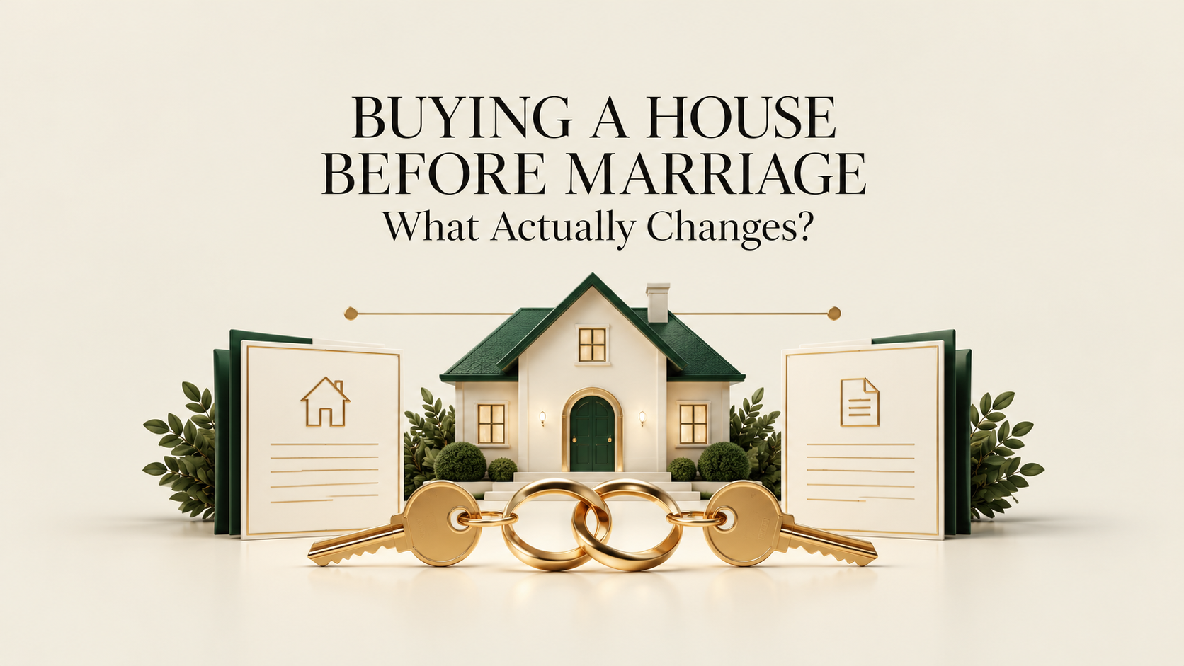 Buying a House Before Marriage vs. After Marriage: What Actually Changes?