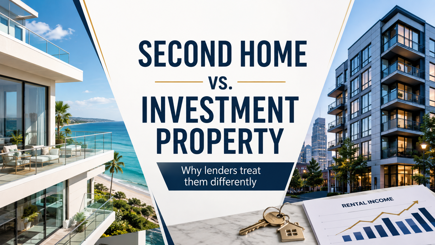 Second Home vs. Investment Property: Why Lenders Treat Them So Differently