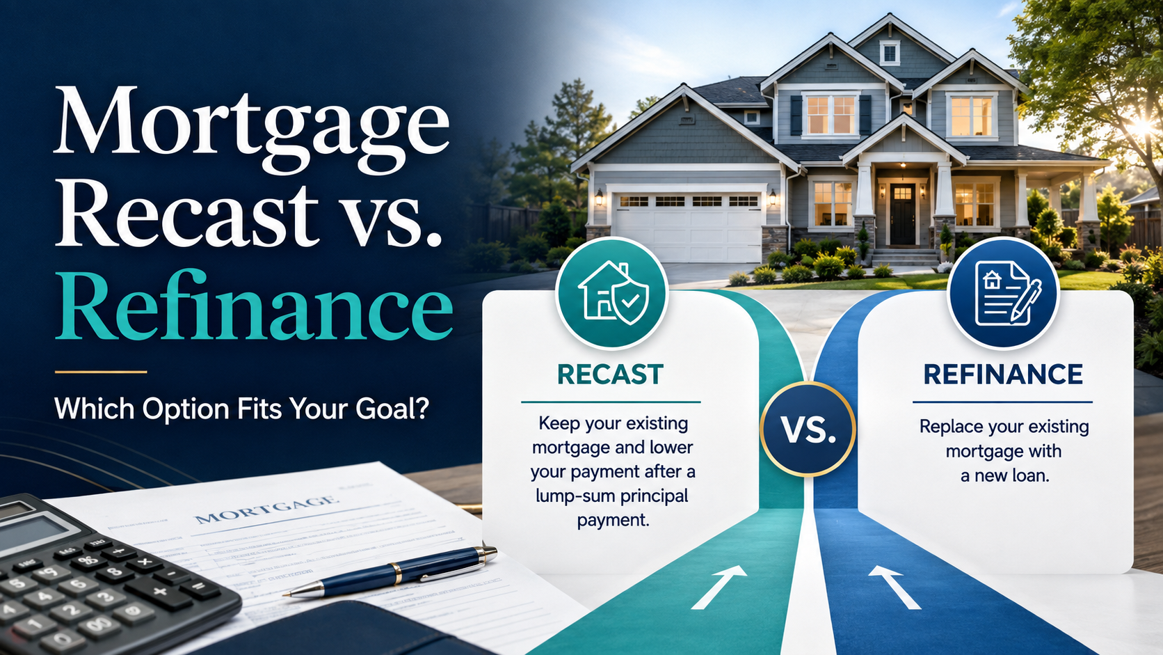 What Is a Mortgage Recast, and When Does It Make More Sense Than Refinancing?