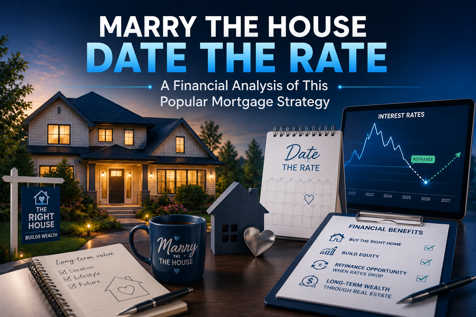 Marry the House Date the Rate: A Financial Analysis of This Popular Mortgage Strategy
