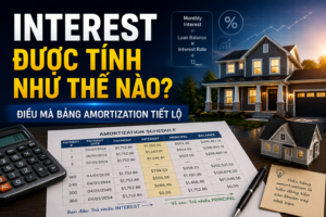 Interest được tính như thế nào? Điều Mà Bảng Amortization Tiết Lộ
