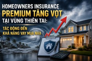 Homeowners Insurance Premium Tăng Vọt Tại Vùng Thiên Tai: Tác Động Đến Khả Năng Vay Mua Nhà