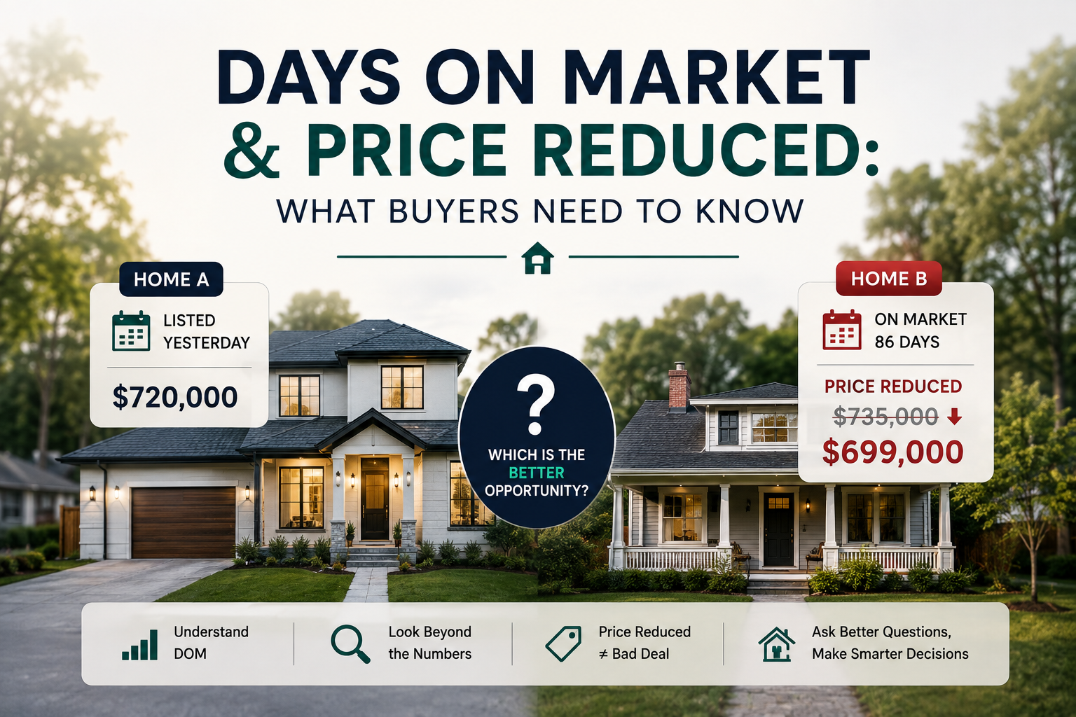 Days on Market Explained: What DOM and Price Reduced Really Mean