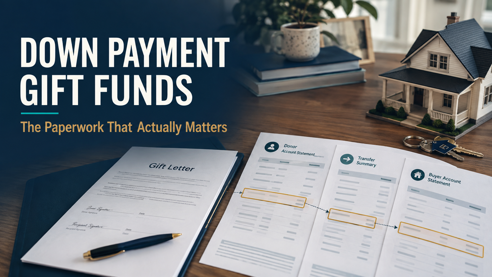 Down Payment Gift Funds: The Paperwork That Actually Matters