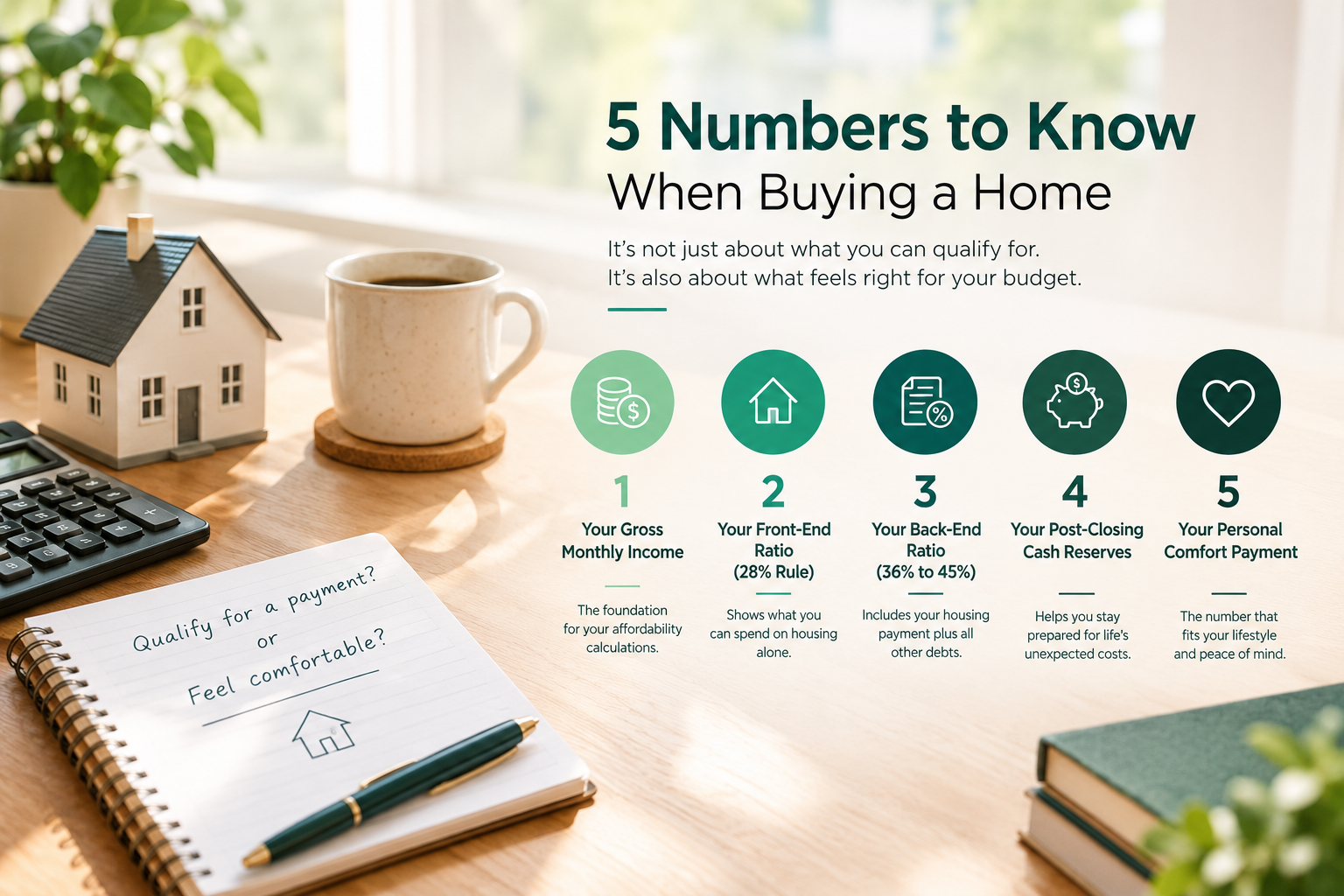 How Much House Can You Afford? 5 Numbers Every Buyer Should Know