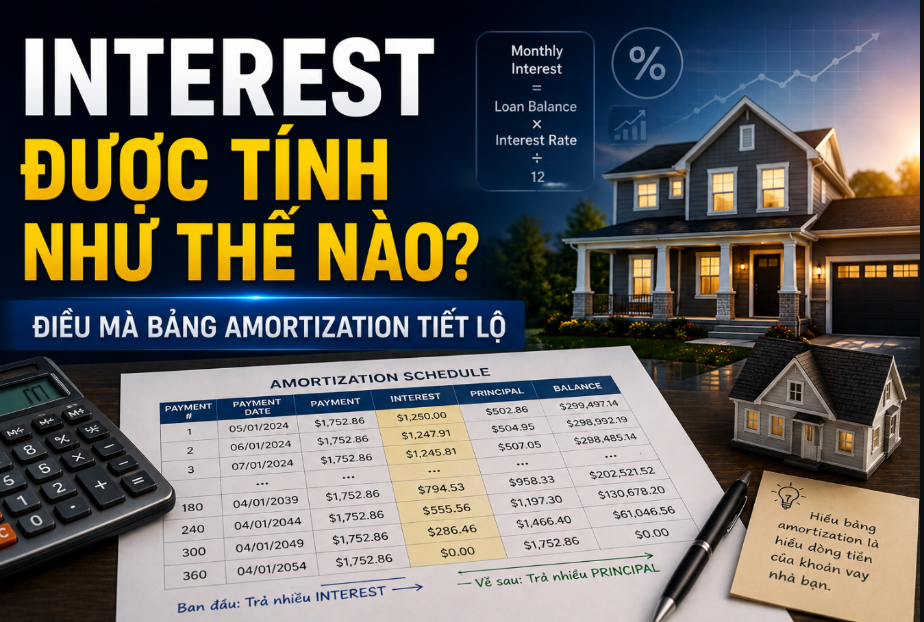 Interest được tính như thế nào