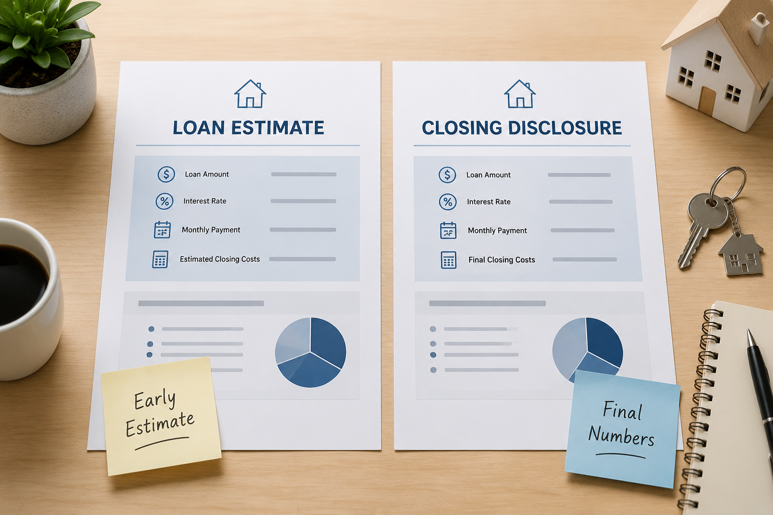 Loan Estimate vs Closing Disclosure: 7 Key Differences