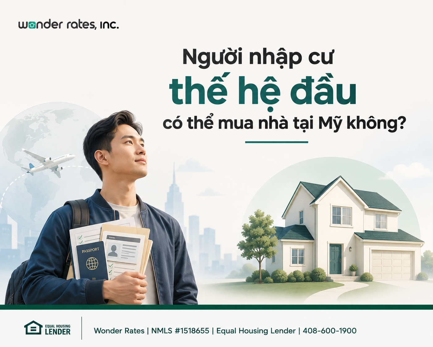 Người nhập cư thế hệ đầu có thể mua nhà tại Mỹ không?
