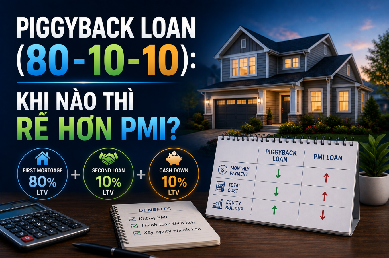Piggyback Loan 80-10-10