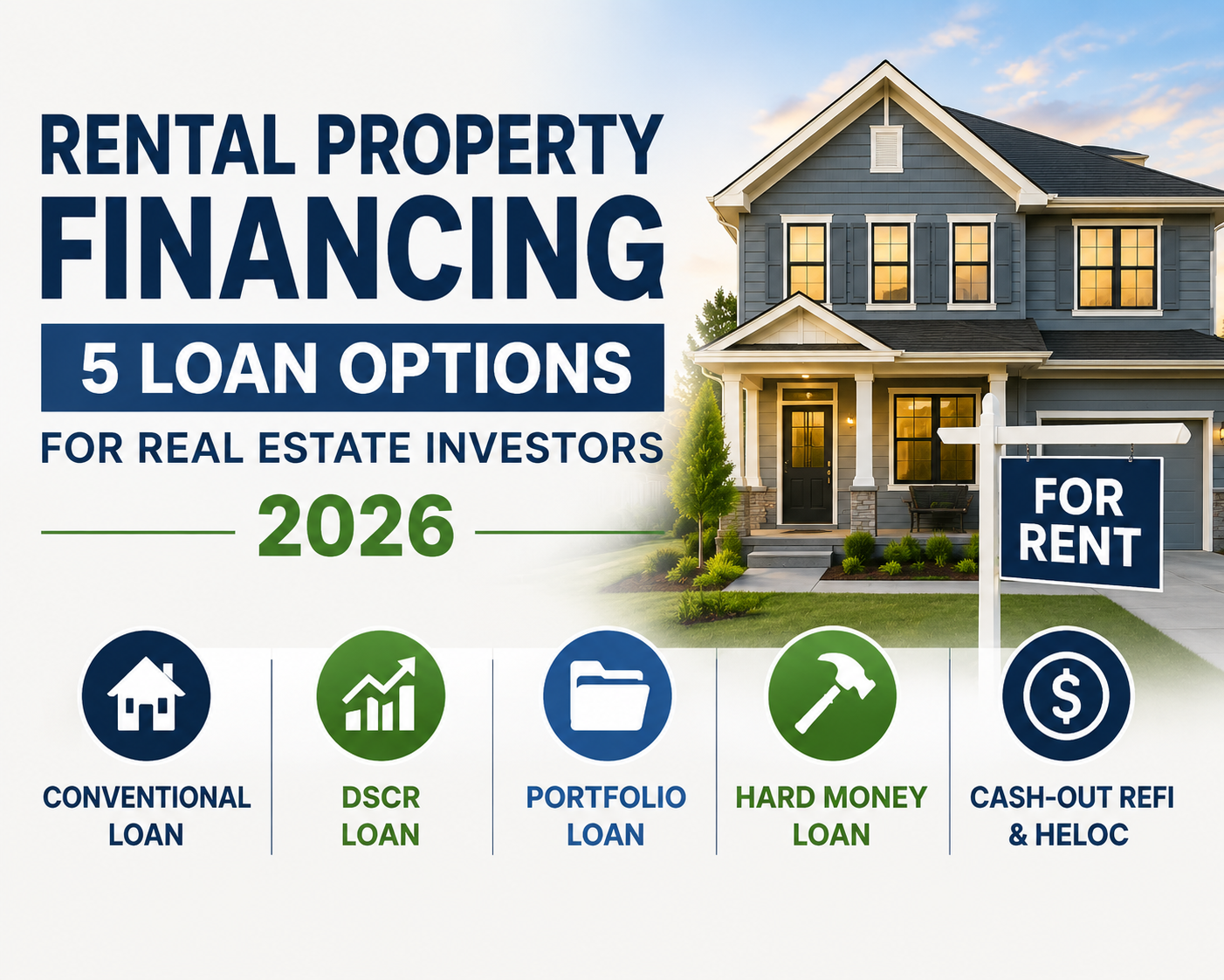 Rental Property Financing: 5 Loan Options for Investors