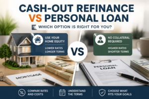 Cash-Out Refinance vs Personal Loan: Which Fits Your Goals?