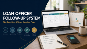 How to Build a Loan Officer Follow-Up System Without Sounding Pushy