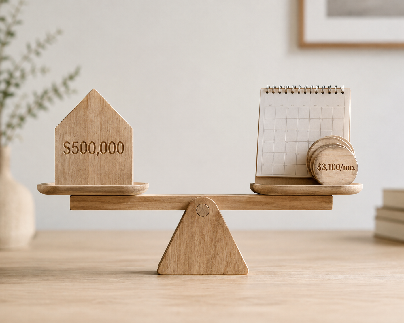monthy payment vs purchase price