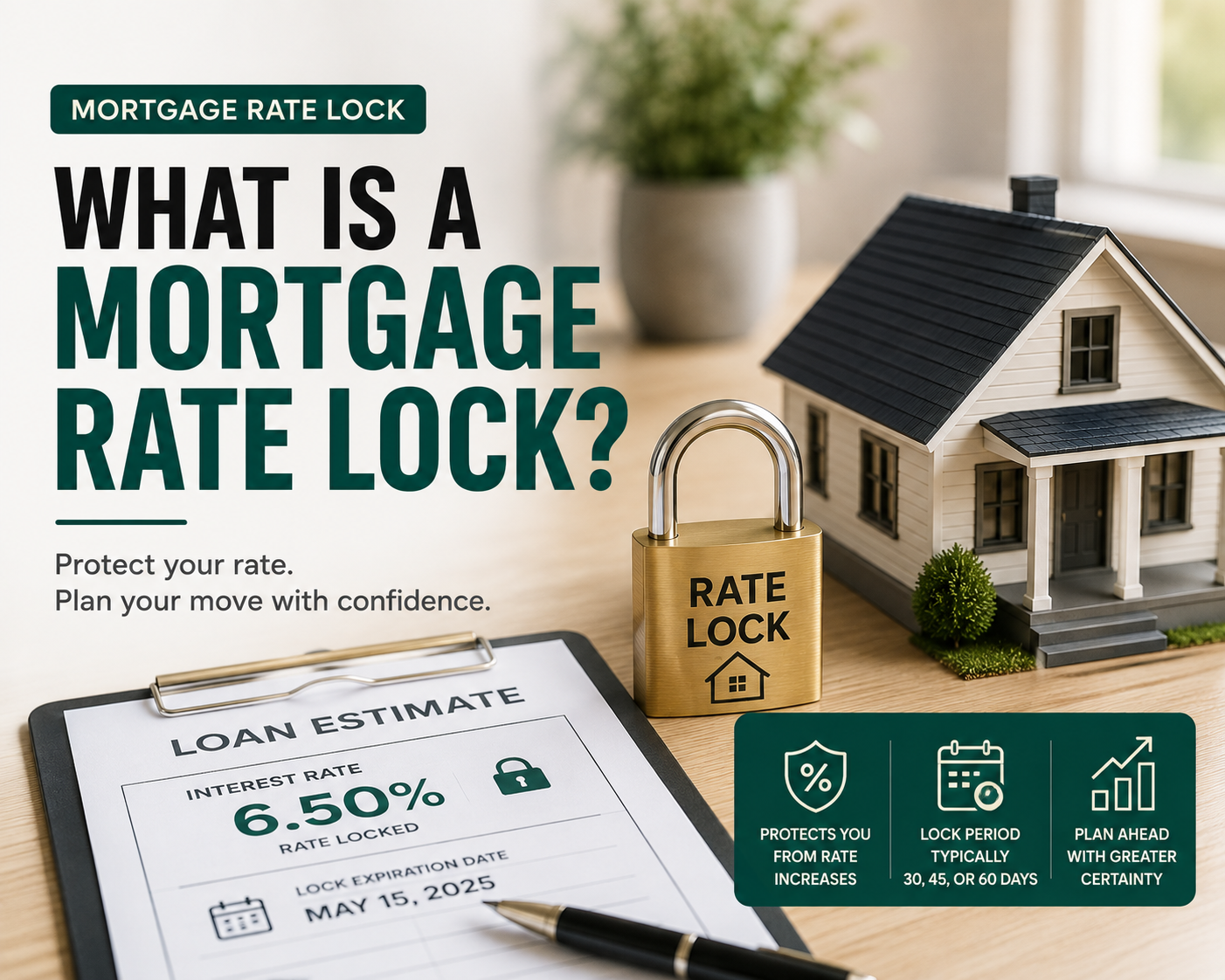 Mortgage Rate Lock: How It Works, When to Lock, and What Buyers Should Know