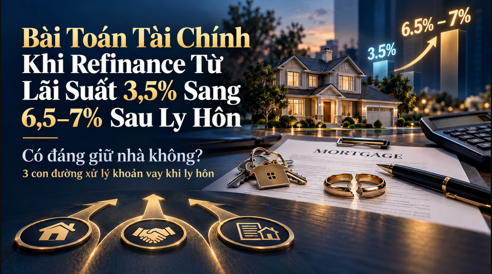 3 con đường xử lý khoản vay khi ly hôn