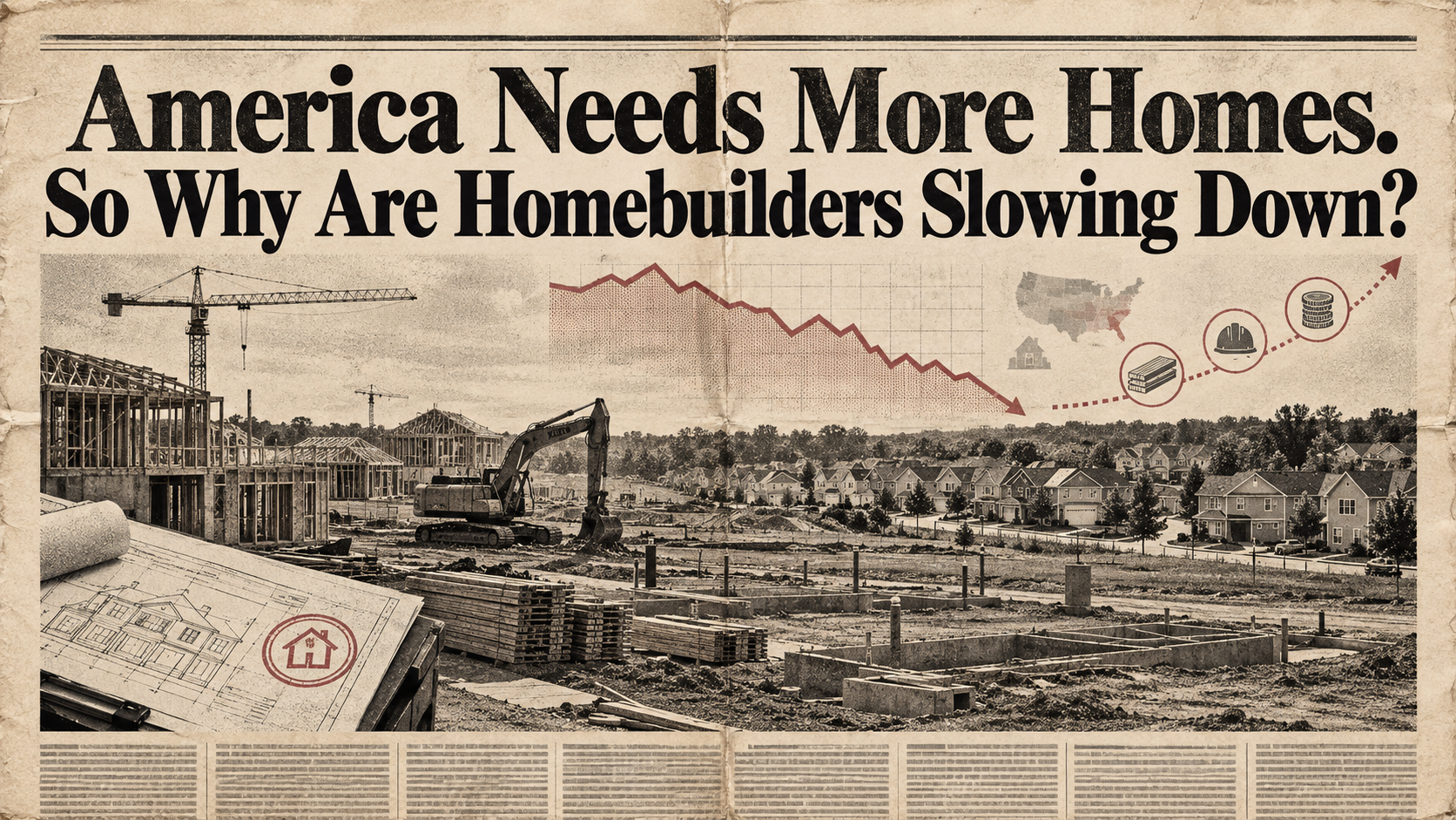 America Needs More Homes. So Why Are Homebuilders Slowing Down