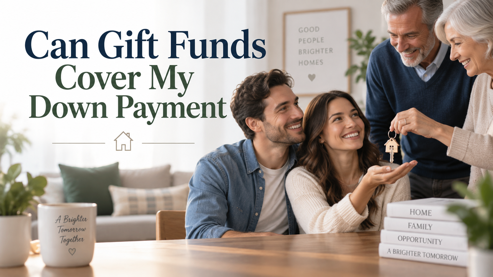 Can Gift Funds Cover My Down Payment? Mortgage Rules 2026