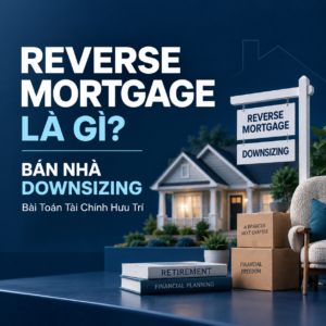 Reverse Mortgage là gì? Bán Nhà Downsizing: Bài Toán Tài Chính Hưu Trí