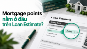 Mortgage points nằm ở đâu trên Loan Estimate