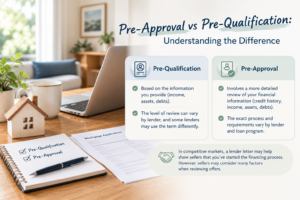 Pre-Approval vs Pre-Qualification
