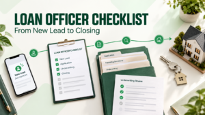 Loan Officer Checklist: 10 Proven Steps From New Lead to Closing