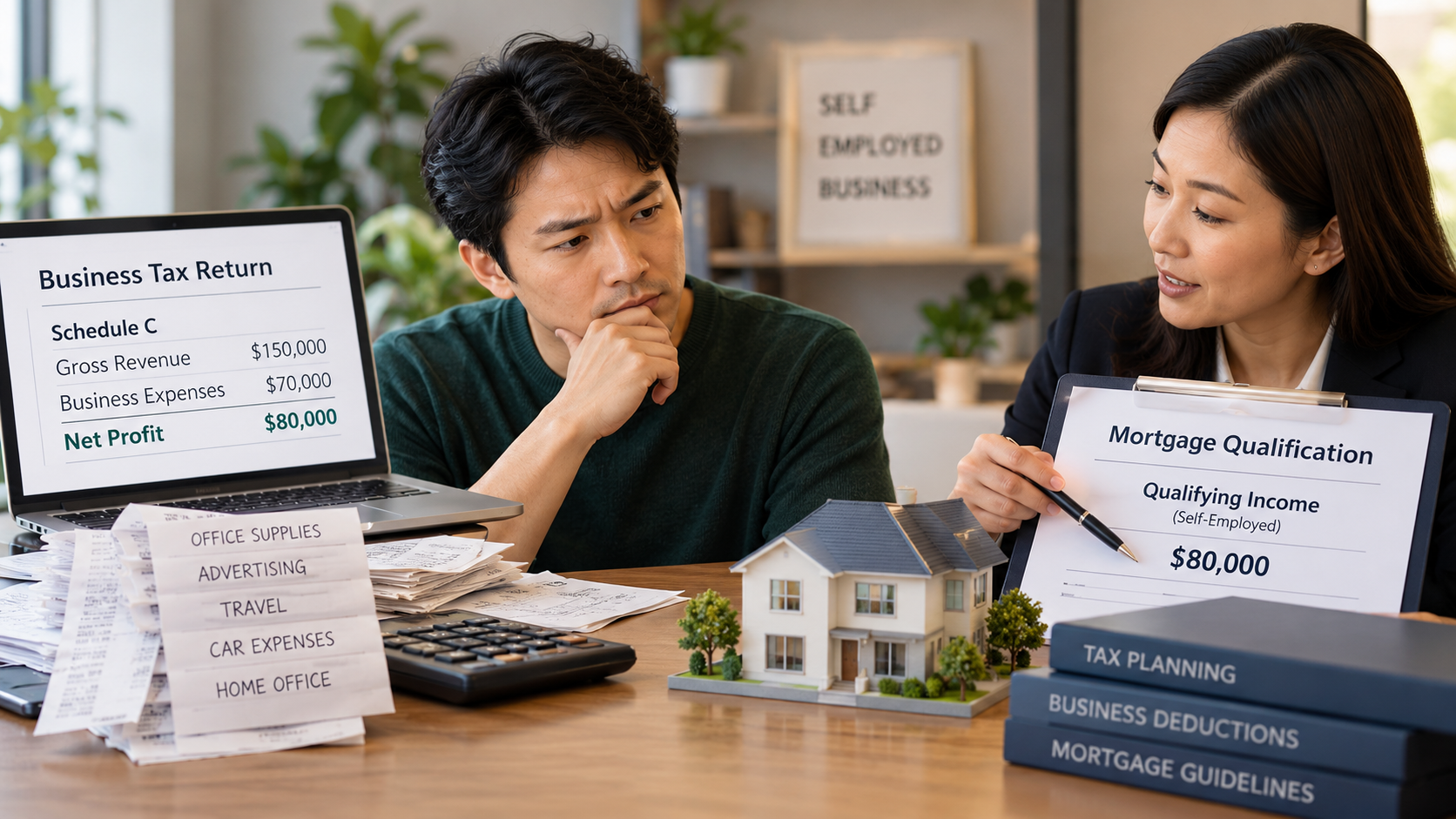Business Write-Off Ảnh Hưởng Vay Mua Nhà Thế Nào?