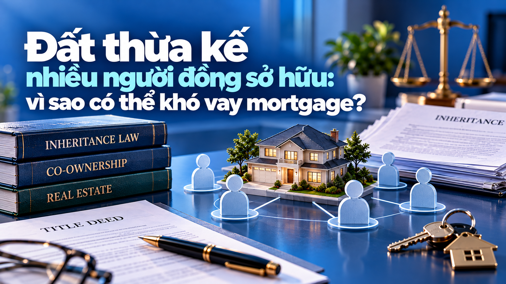 Đất thừa kế nhiều người đồng sở hữu