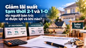 Giảm lãi suất tạm thời 2-1 và 1-0 do người bán trả: ai được lợi và khi nào