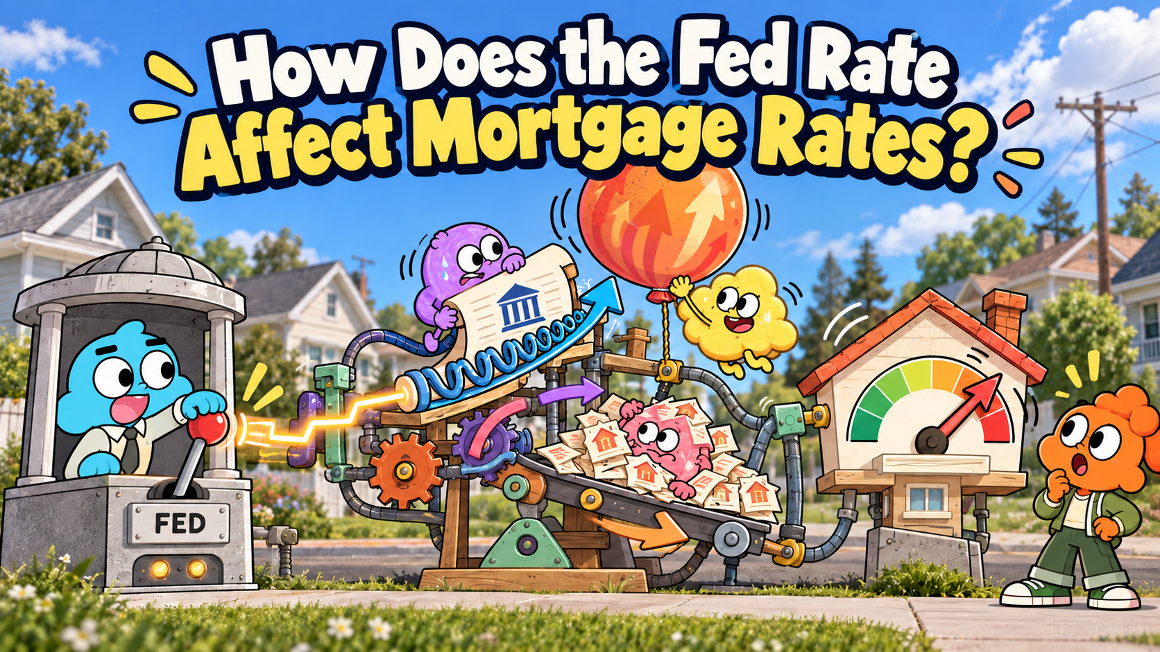 How Does the Fed Rate Affect Mortgage Rates