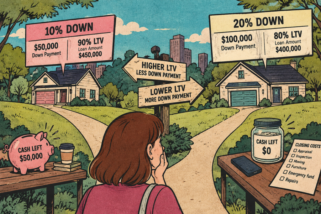 How LTV Affects Your Down Payment