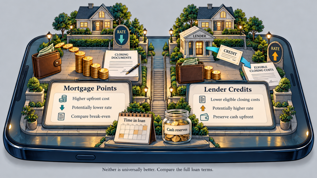 Mortgage Points vs. Lender Credits