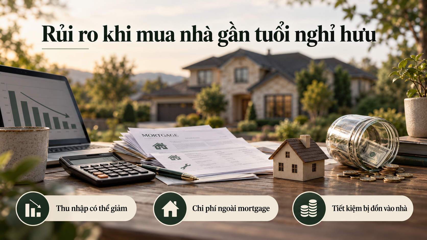 Rủi Ro Khi Mua Nhà Gần Tuổi Nghỉ Hưu