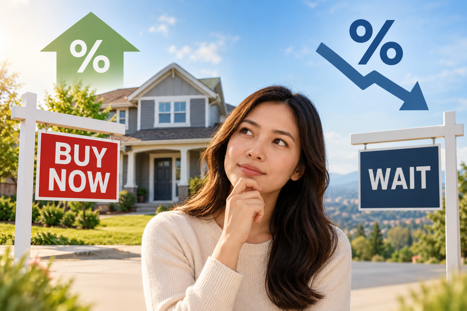 Should You Wait for Mortgage Rates to Drop?