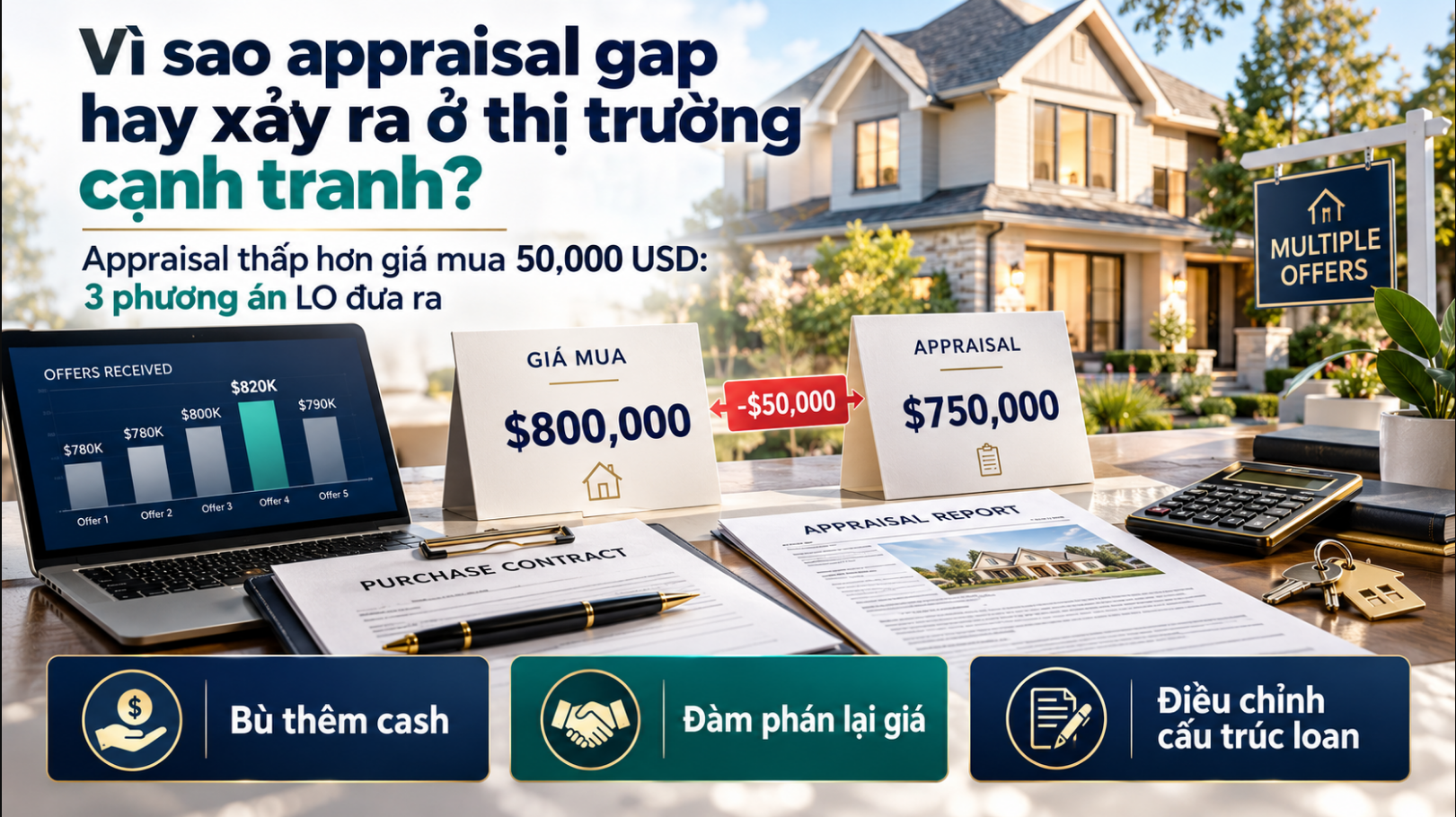appraisal gap hay xảy ra ở thị trường cạnh tranh