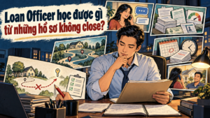 Loan Officer học được gì từ những hồ sơ không close?